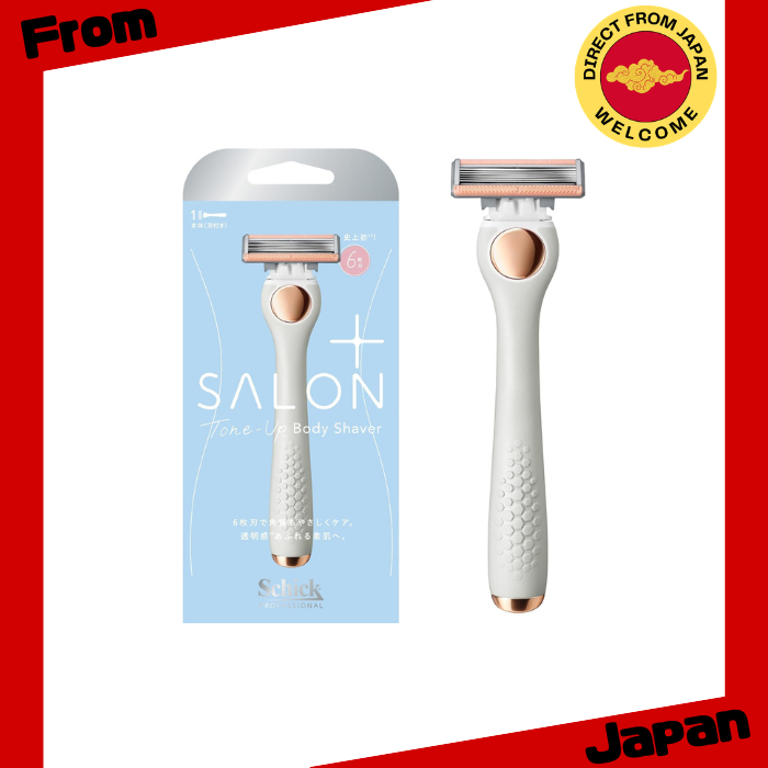 Suporte para barbeador corporal Schick Salon Plus Tone-Up (com lâmina) - Barbeador feminino [Direct from Japan]