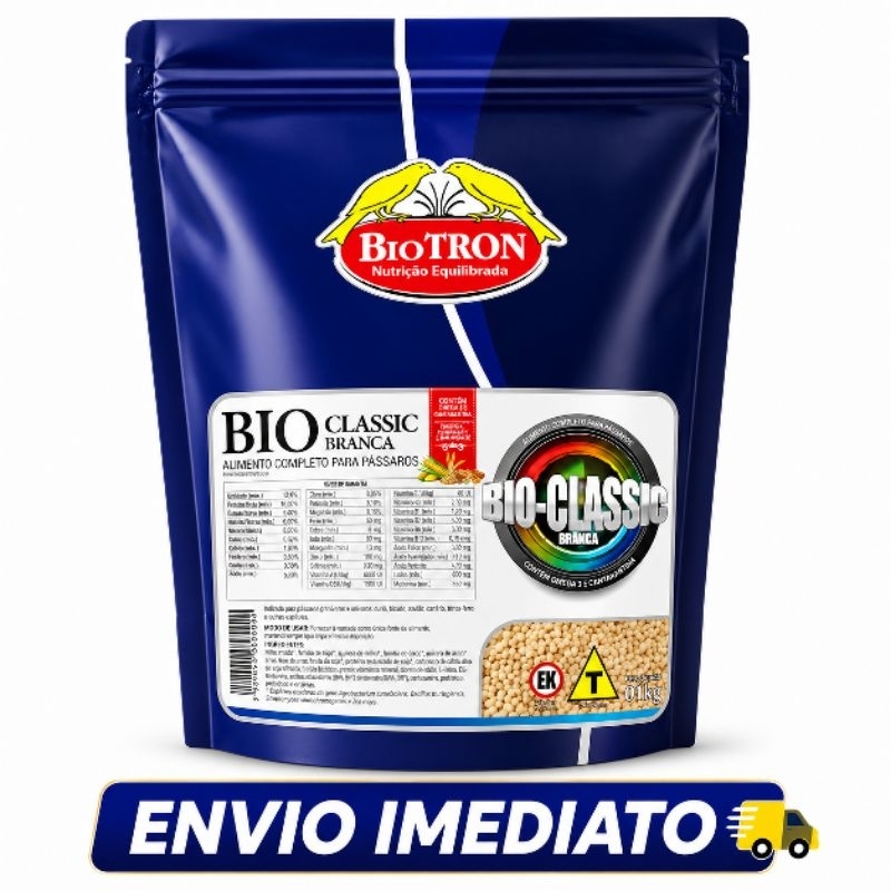 Bio Classic Branca 1kg - Biotron - ENVIO IMEDIATO.