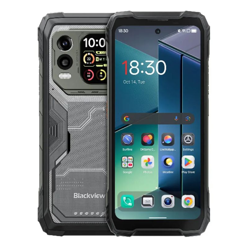 Blackview xplore 2 satélite 36gb 256gb 5G Android 15 20.000 mAh NFC leitor de digitais