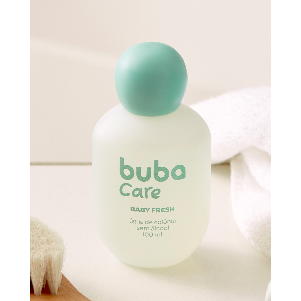 Colônia Perfume Baby Fresh Bebe Buba Vegana e Sem Alcool