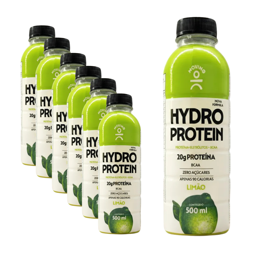 Kit 6 Hydro Protein Limão 500ml - Moving