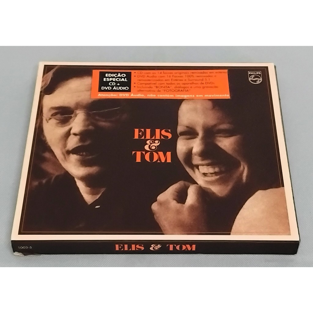 CD e DVD Originais  ELIS & TOM - ELIS & TOM