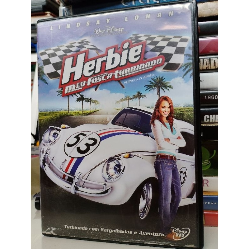 DVD Herbie Meu Fusca Turbinado Lindsay Lohan - Original Disney