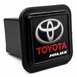 Tampão Para Ponteira Removível Personalizado Hilux Encaixe 5x5 Tampa Acabamento Tubo Reboque