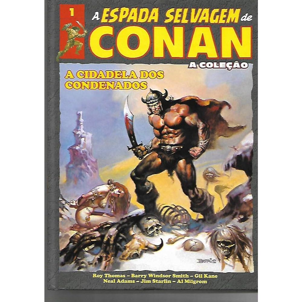 HQ - A Espada Selvagem de Conan, a Coleção Vol. 1: A Cidadela dos Condenados - Roy Thomas
