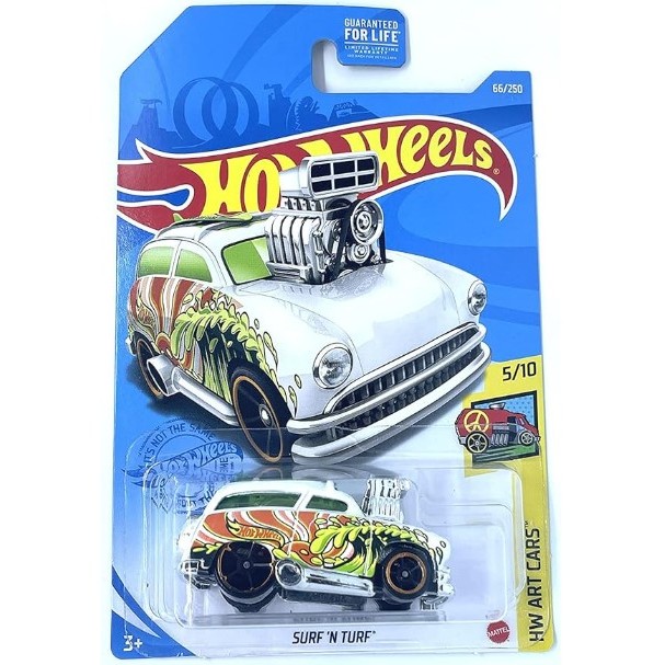Hot Wheels SURF 'N TURF Lacrado Original Mattel | Carrinho Colecionável | ART CARS | 2021