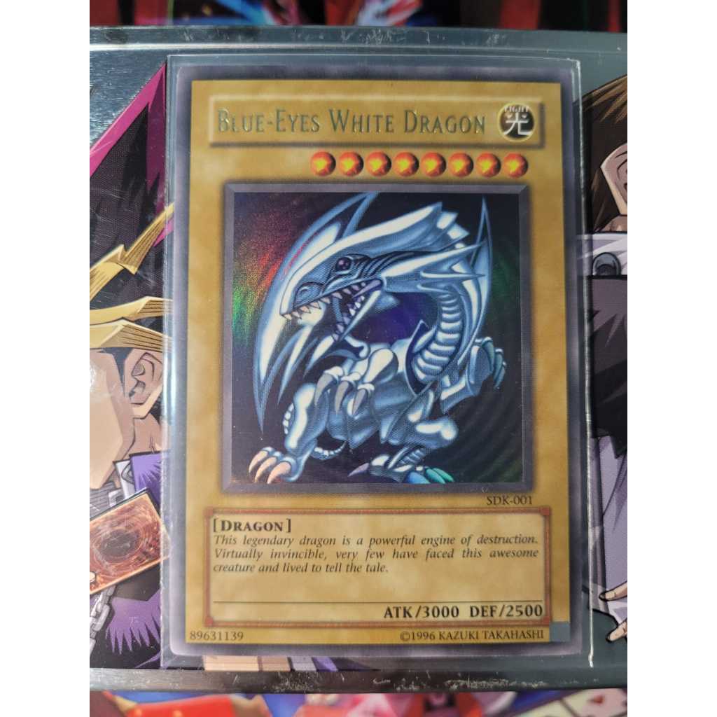 Blue-Eyes White Dragon - Starter Deck Kaiba 2002. - SDK - Excelente Estado Yugioh. Original Konami.