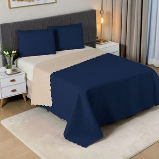 Cobre Leito Paris Dupla Face Matelado Ultrassonico Micropercal