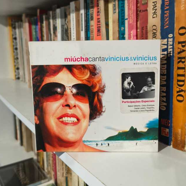 CD MIÚCHA CANTA VINICIUS E VINICIUS (LEIA A DESCRIÇÃO)