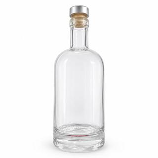 Garrafa de Vidro 650ml Tampa Inclusa Licor Cachaça Whisky Bebida Artesanal Envase Decoração