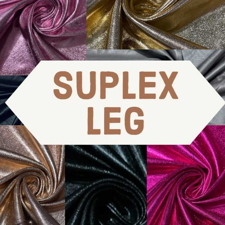 5 METROS SUPLEX LEG SHINE "MALHA CIRRÉ" PARA  LEGGING  (5M X 1,50M) "G04"