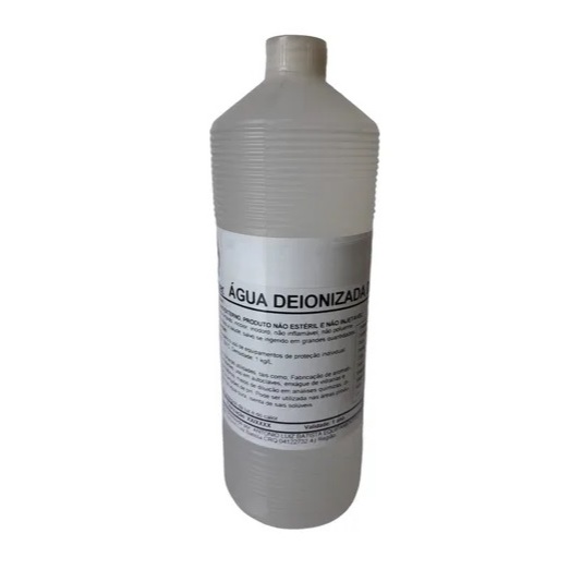 Água Deionizada, Desmineralizada Ultra Pura Para Radiador 1 Litro, Condutividade: < 5 µS/cm2