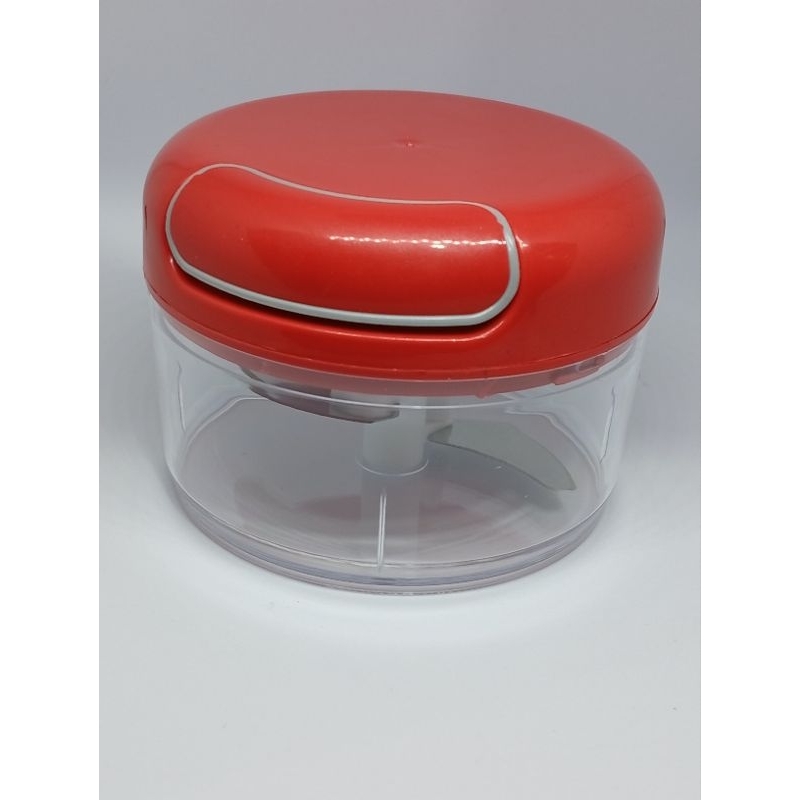 Mini Picador Processador Triturador Manual de Alimentos com puxador