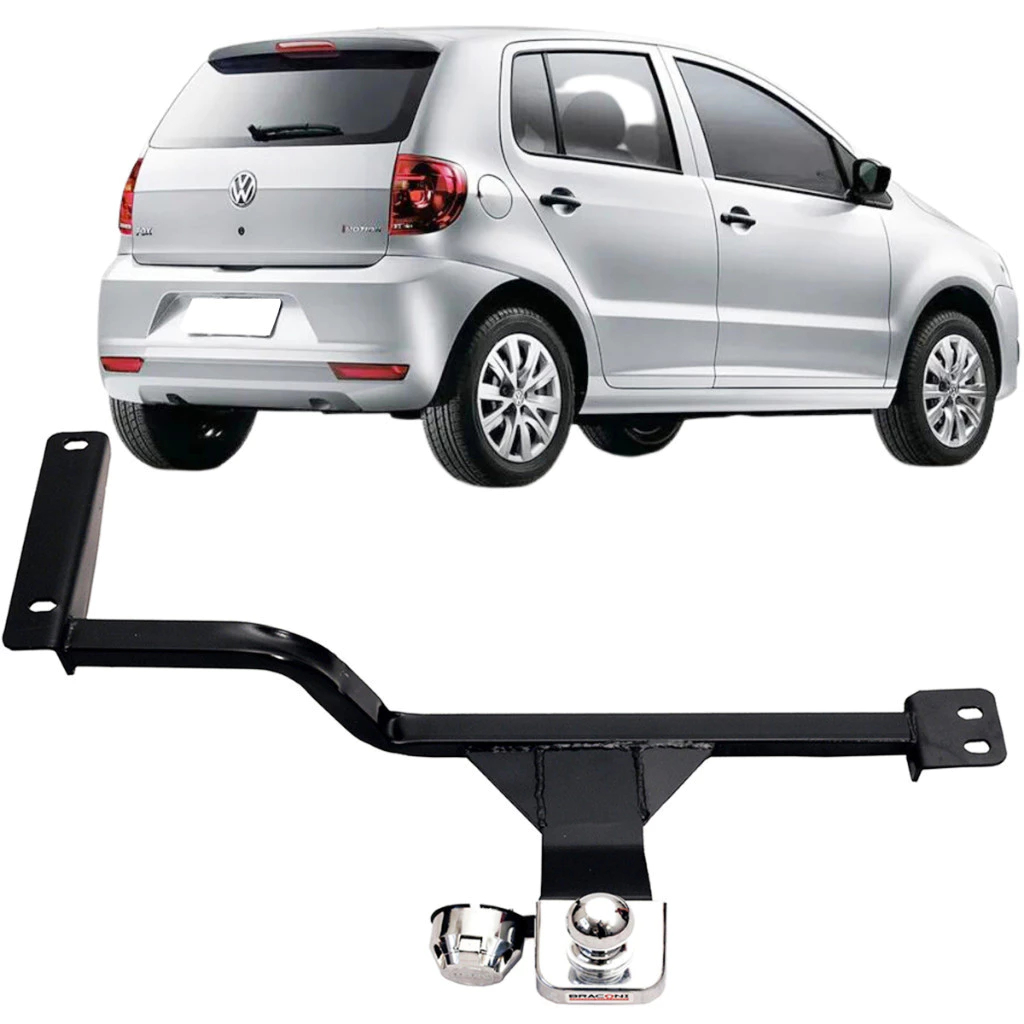 Engate Reboque Rabicho Fixo VW Fox/CrossFox 2003 até  2022