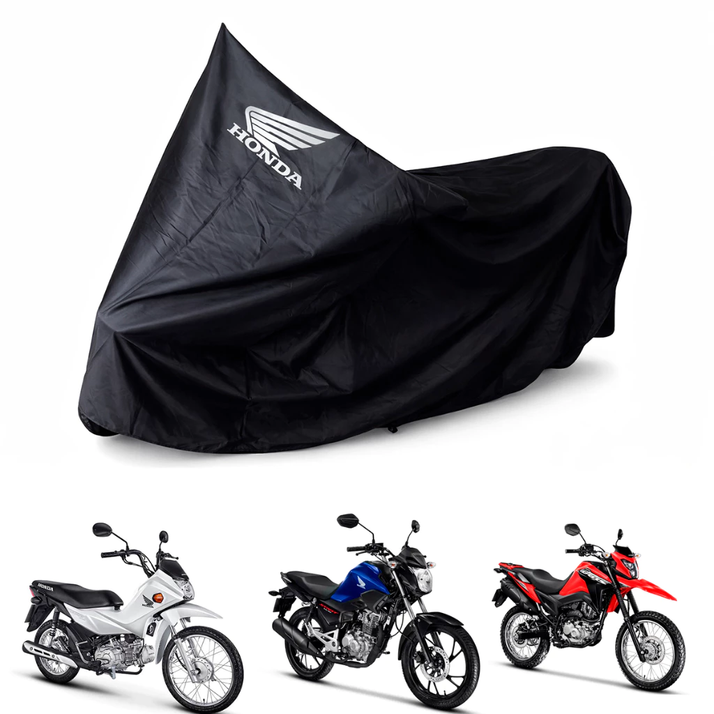 Capa de Cobrir Moto Impermeavel Termica Logo Honda