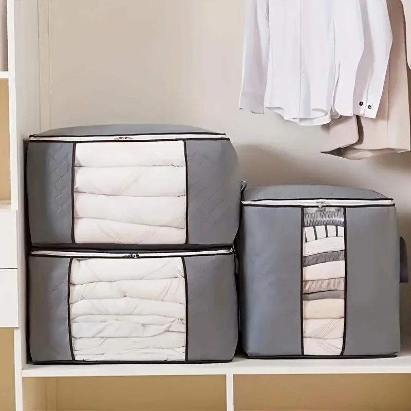 Home Organizers Wardrobe Organizersa para roupas Edredom Cobertor Casaco Guarda Roupa Ecológico Anti-Poeira Umidade