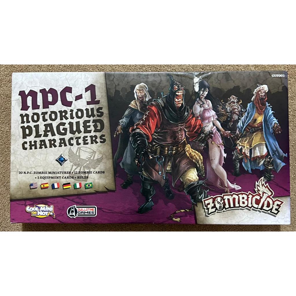 NPC-1 Zombicide Black Plague em Português