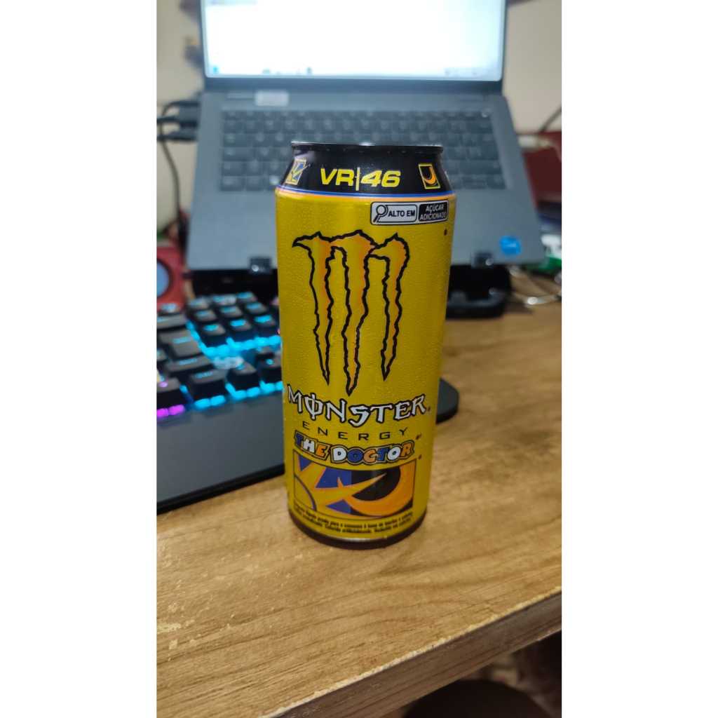 Monster Energy VR|46 Valentino Rossi 473 ml - Topo Preto