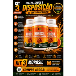 Vittanutri | Morosil + Colágeno + Vitamina C 120 caps 500mg - Suplemento alimentar