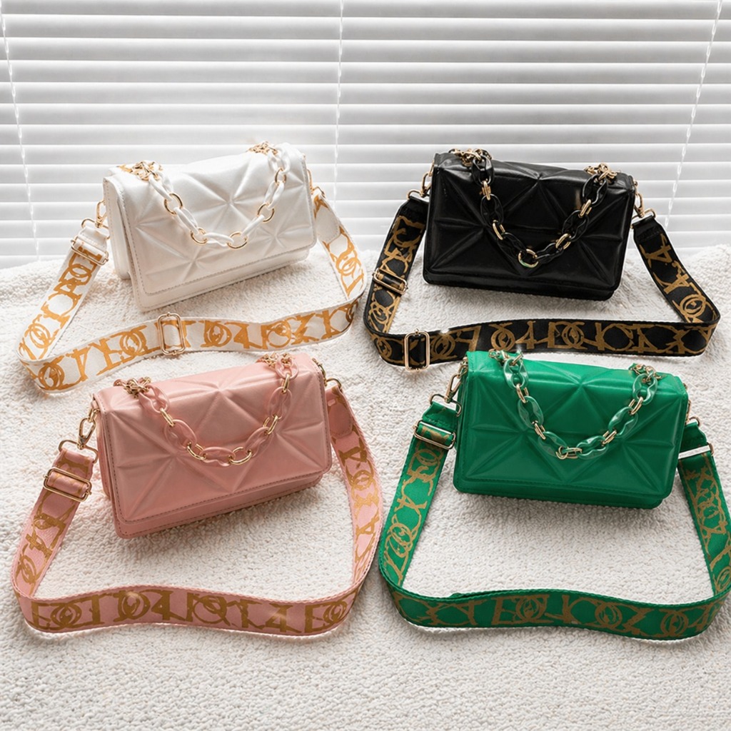 Bolsa Feminina de Luxo Transversal