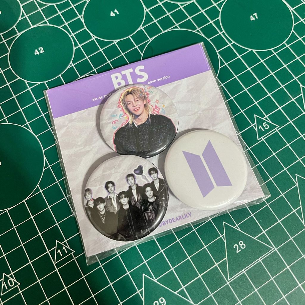 Kit De Bottons Jimin BTS KPOP