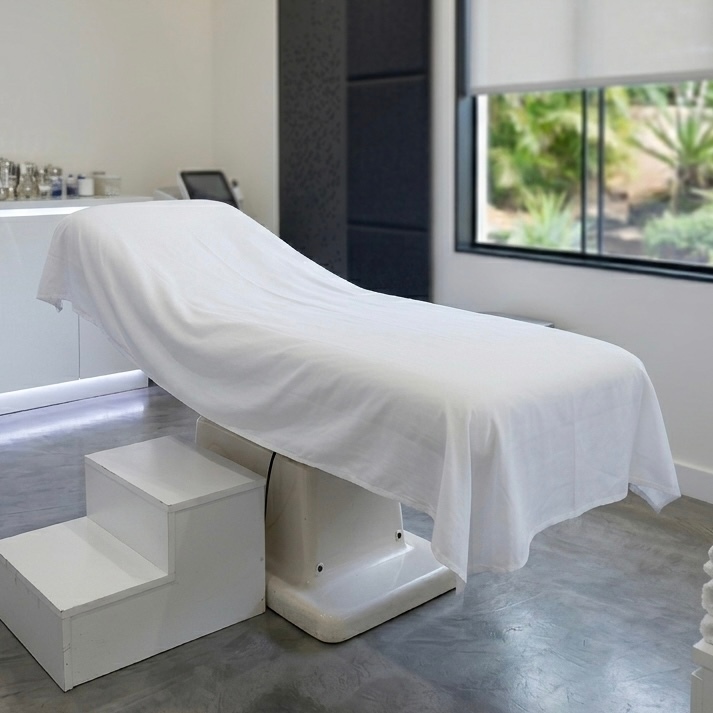 Lençol s/ Elástico 2,30x1,40 Premium ideal para Clínicas de Estética e Hospitalar e Cama Solteiro