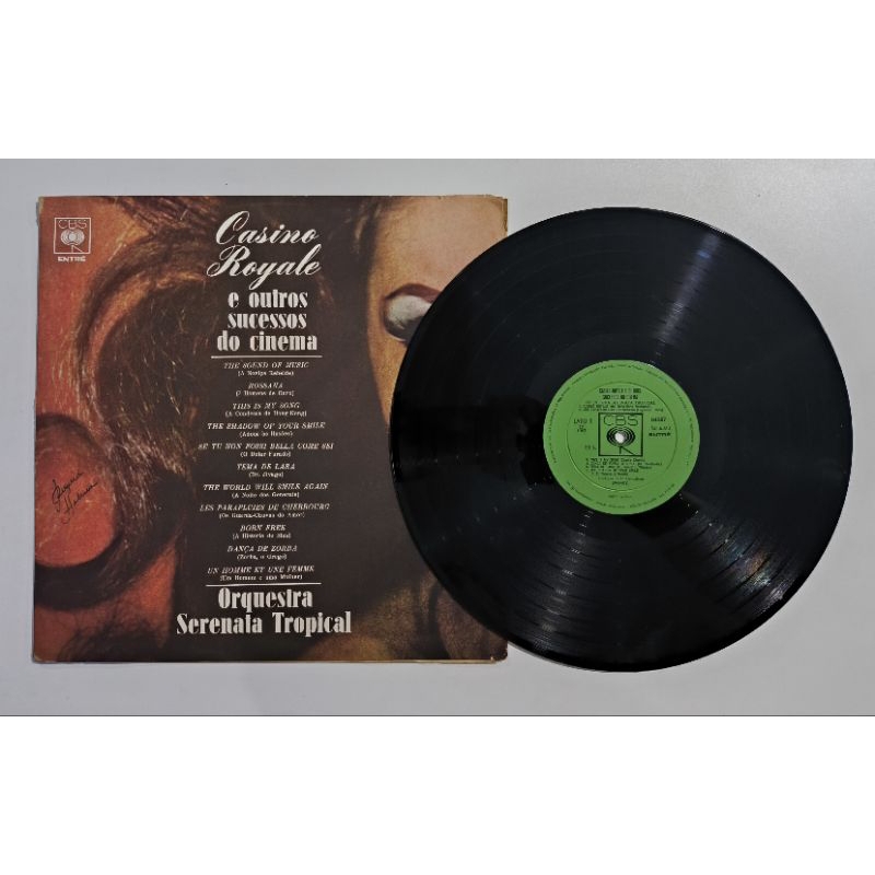 Disco Vinil - Cassino Royale - E outros Sucessos do cinema