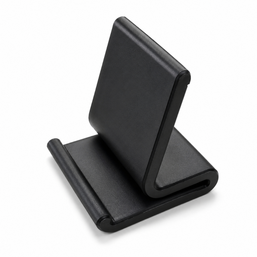 Suporte Para Celular De Mesa Preto Apoio Smartphone Porta Celular Home Office Estudos Escritório