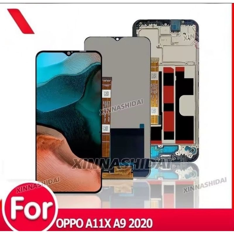 Tela Frontal Display LCD +aro Oppo A11x / Oppo A9 (2020)
