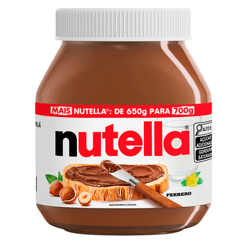 Creme de Avelã Nutella 700g