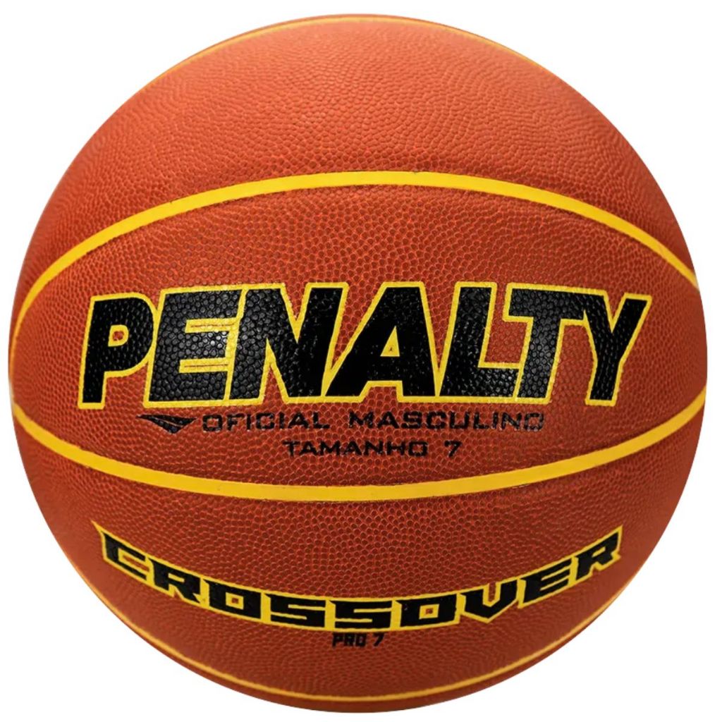 Bola de Basquete Penalty Crossover Pro 7 Oficial FIBA Masculina