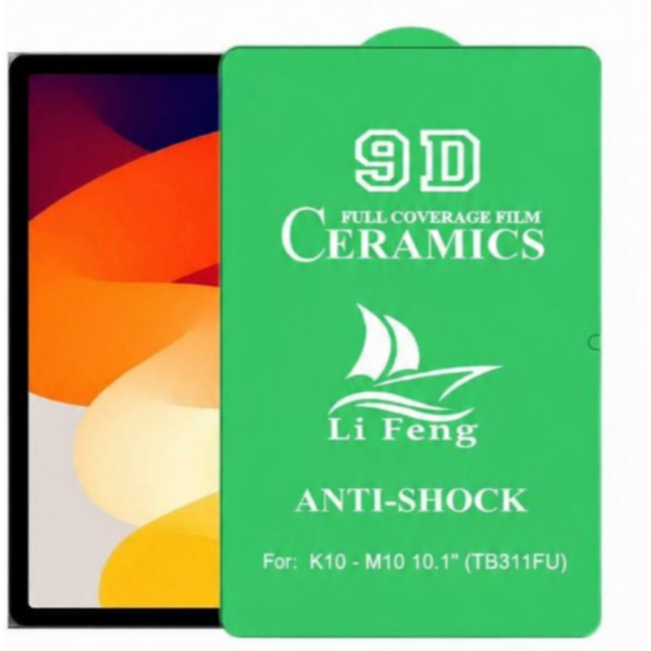 Película Protetora de Cerâmica Brilhante Para Lenovo 10.1" TB311FU (2025)/ Tab K10 Gen2 10.1
