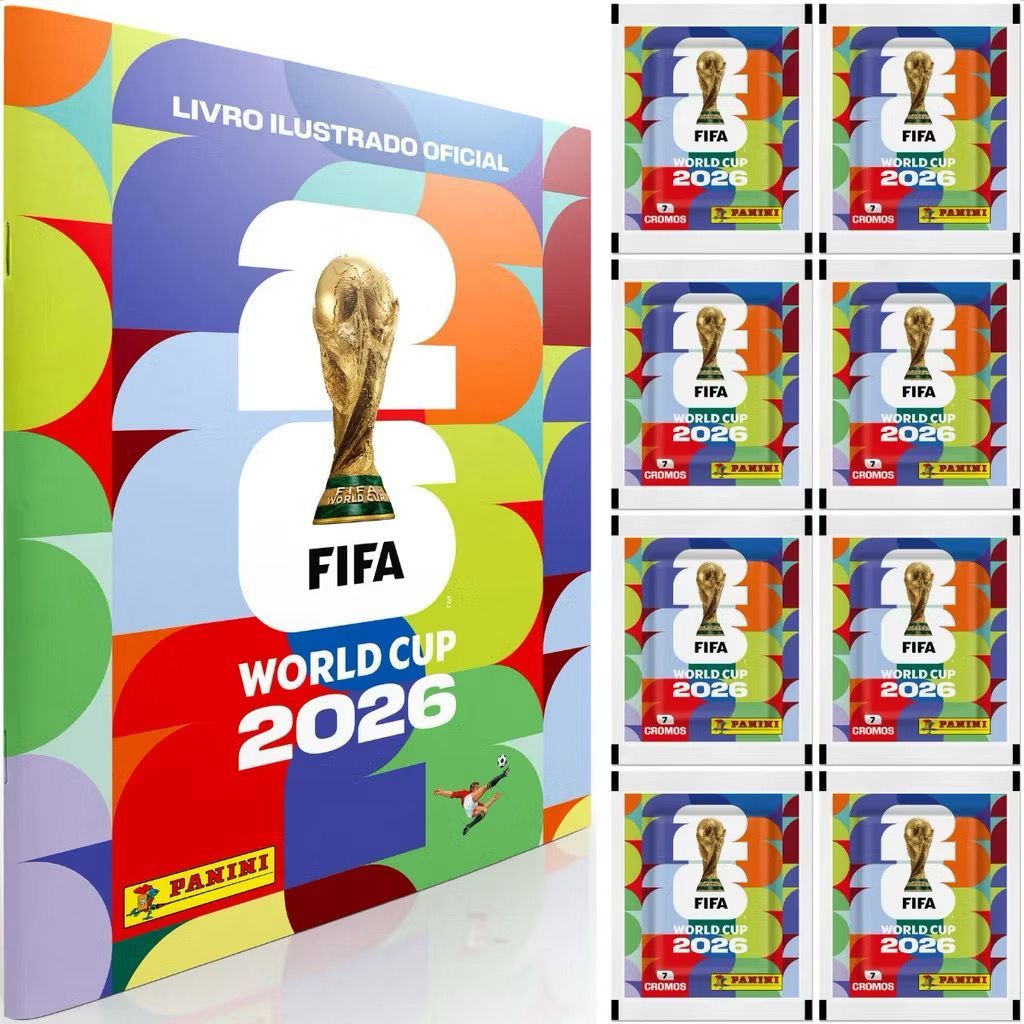 Álbum da Copa do Mundo Original 2026 - Capa Mole Novo e Lacrado