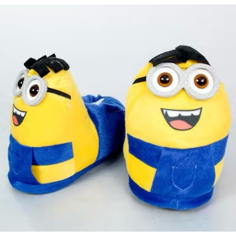 Pantufa Masculina Estilo Minion Super Quentinha