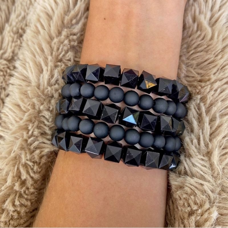 Conjunto de Pulseiras - Moda Blogueira 2026 - Moda Feminina - Pulseiras Coloridas