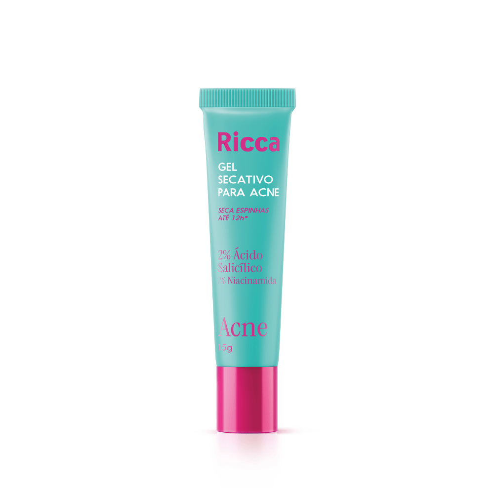 Gel Secativo Para Acne Ricca  15Ml