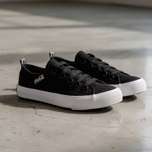 Tênis Coca Cola Feminino Atlanta Canvas Coke Casual Confortávels