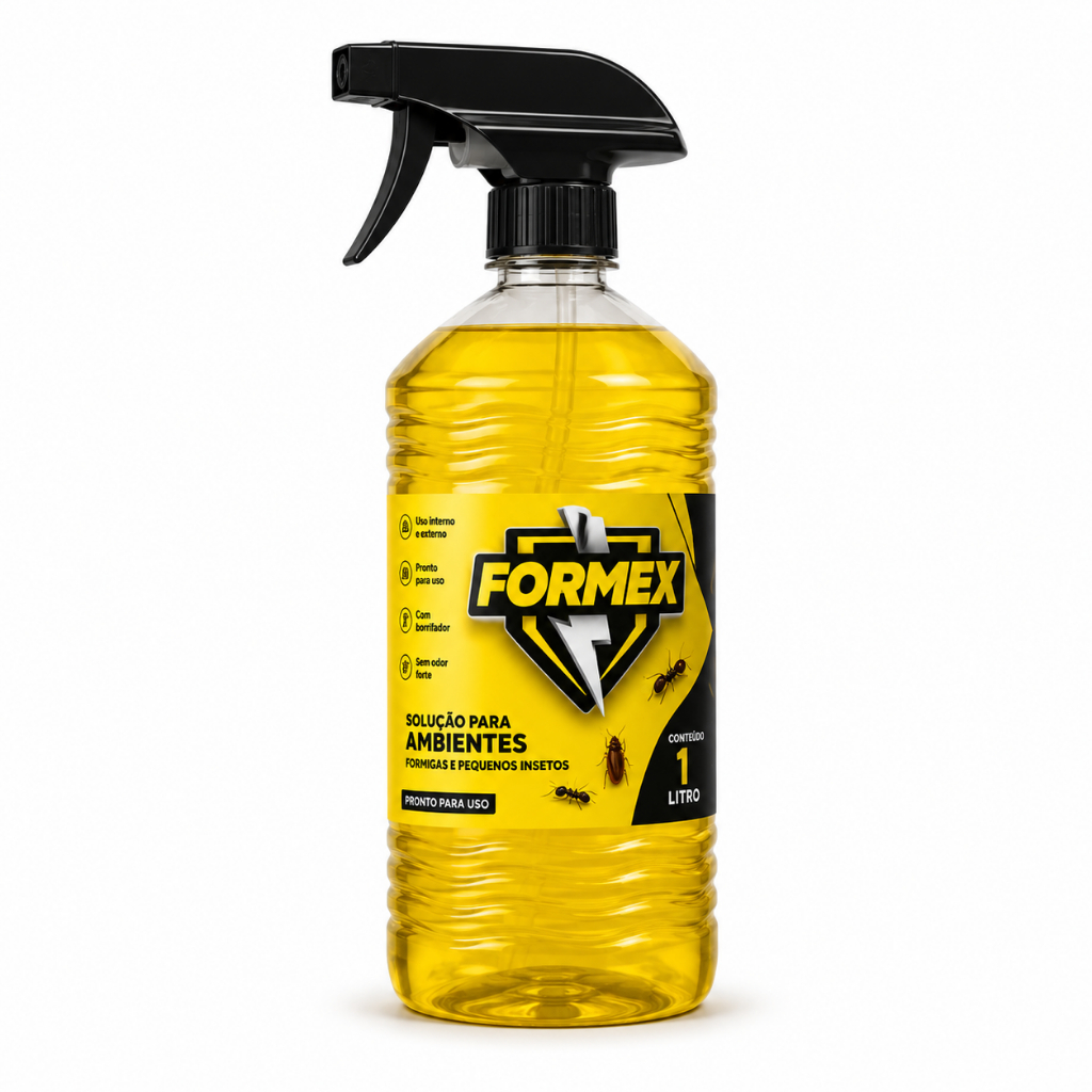 Formex 1 Litro Solução Para Uso Doméstico Com Aplicador Spray