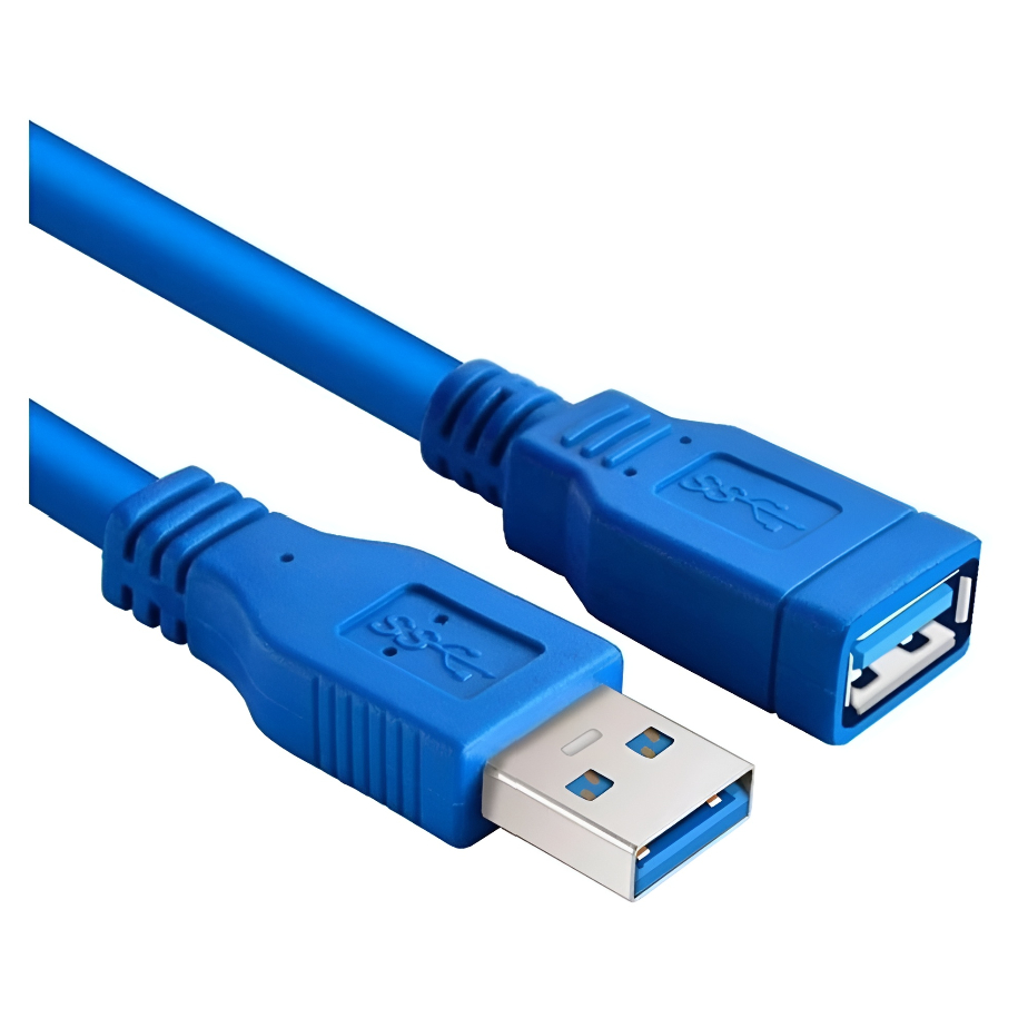 Cabo Extensor de 2 Metros USB Macho femea USB macho 3.0 Extensão Folha + Trançado Blindado