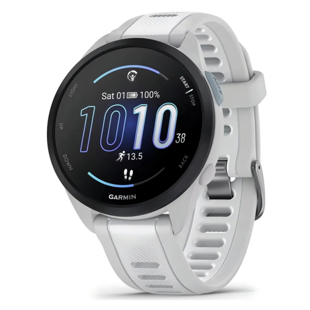 Relogio Garmin Forerunner 165 Com Musica Tela Amoled GPS integrado Garmin Pay Bluetooth | ANT+ | Wi-Fi