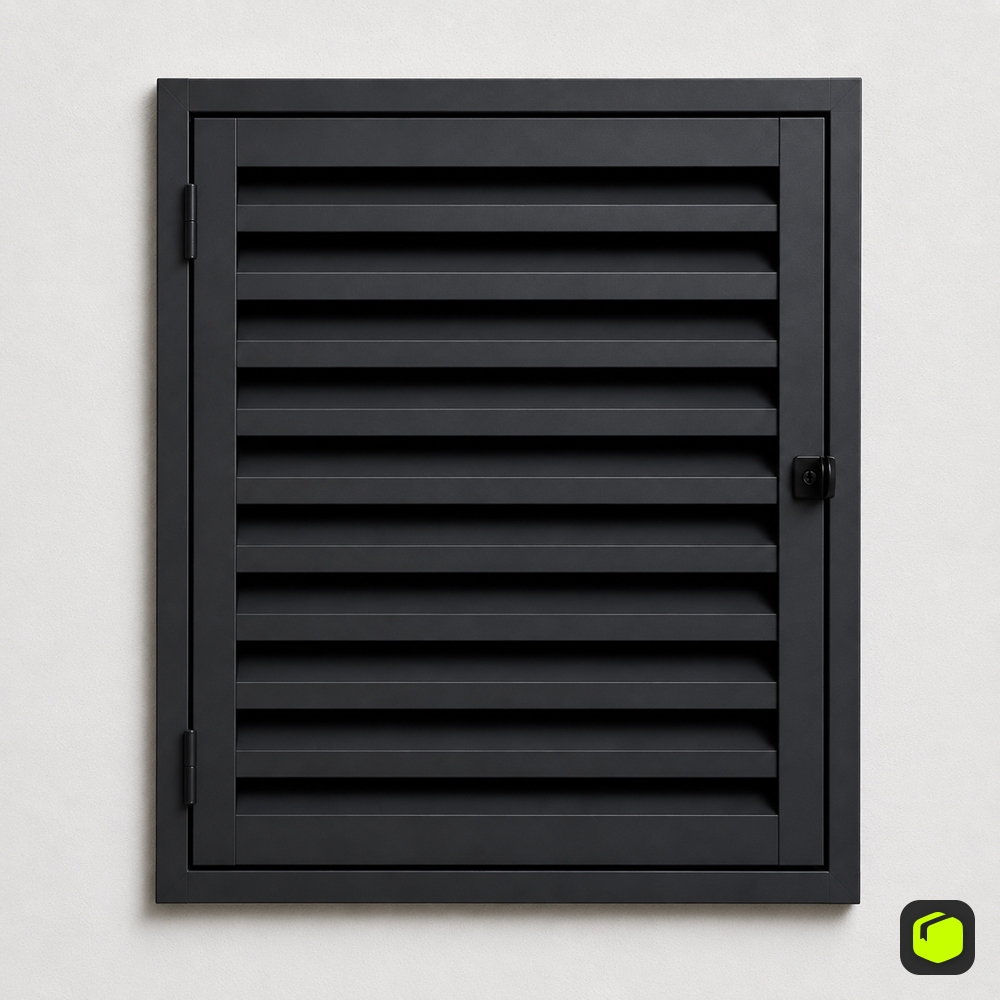 Porta Alçapão - 60X60 60X70 60X80 - Preto Branco — imagem 2 de 2