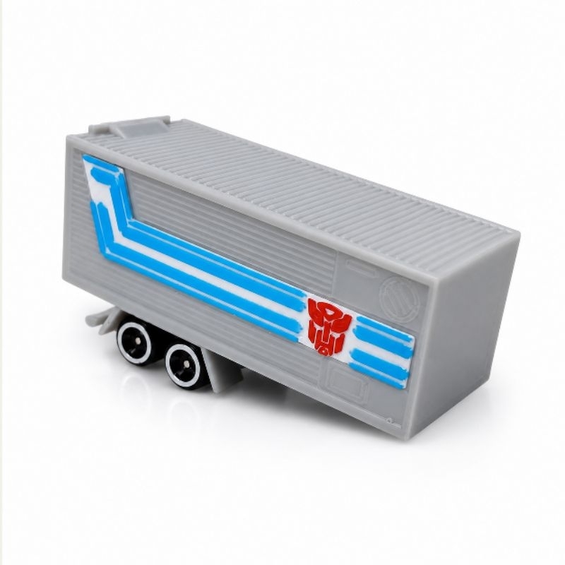 Carreta Miniatura Bau Acessório para Optimus Prime Hotwheels caçamba