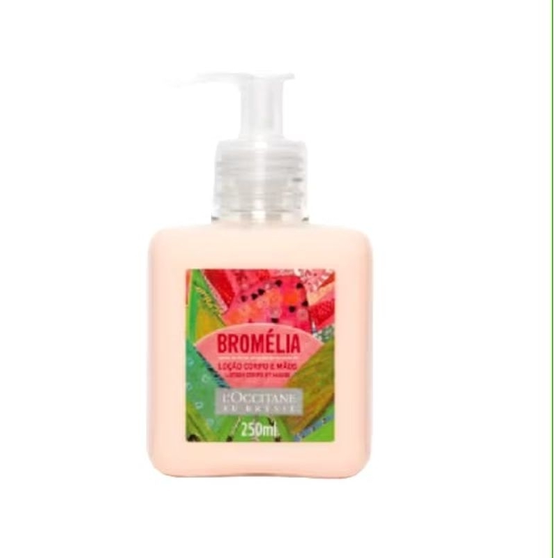 Loção Desodorante Corporal e Mãos L'Occitane au Brésil Bromélia 250ml Loccitane
