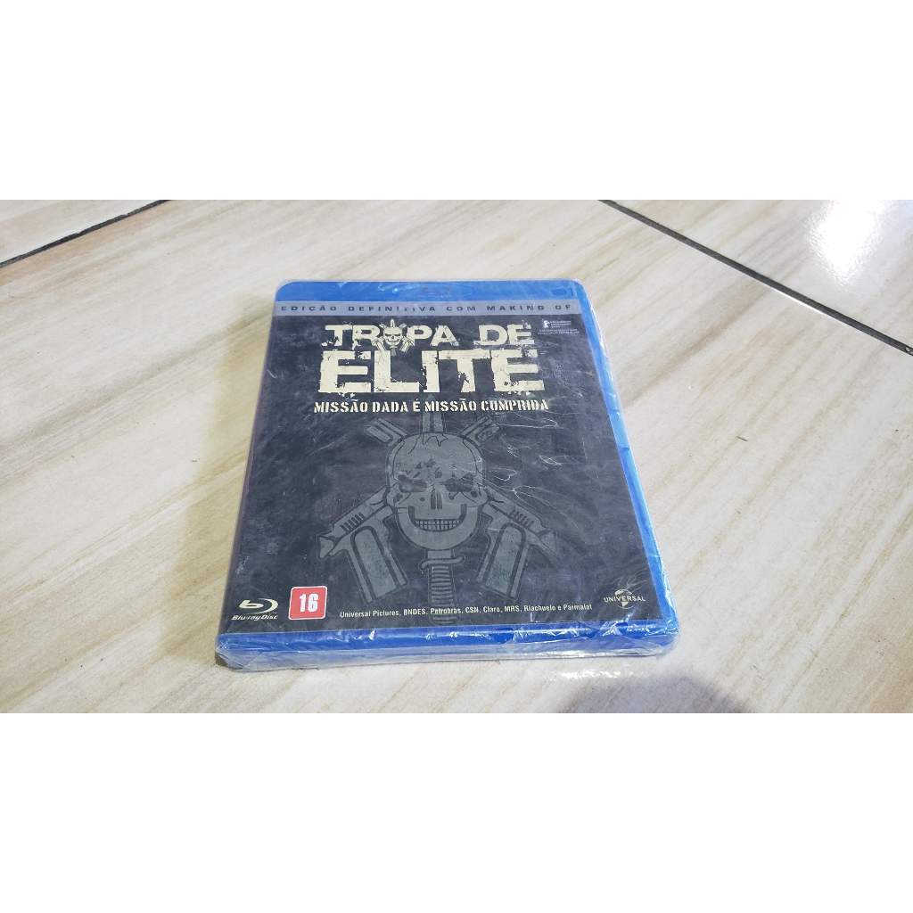 Blu Ray Tropa De Elite - Missão Dada É Missão Cumprida. K88