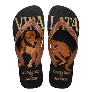 Chinelo Havaianas Farm vira lata