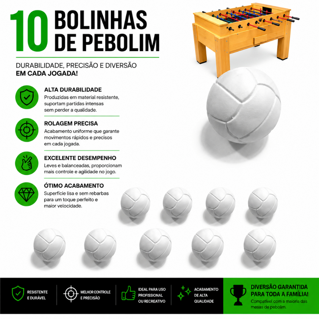 BOLINHA PEBOLIM BOLA TOTO PACAU PESADA
