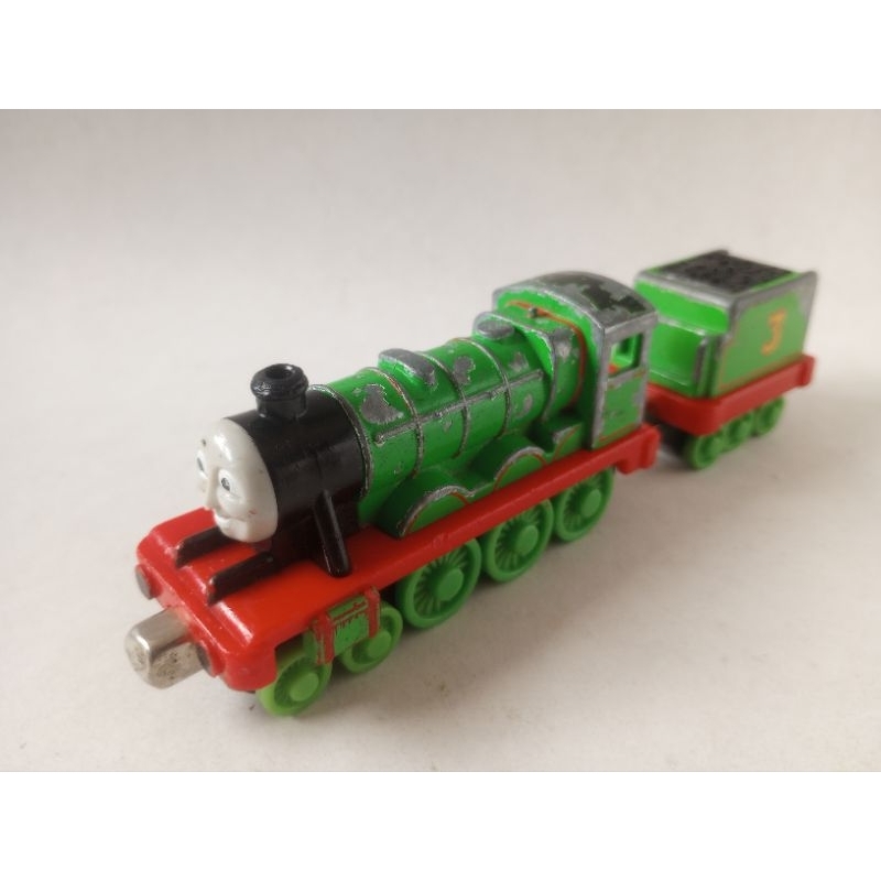 Miniatura Coleção Trem Thomas e Amigos Henry+Vagão Original Metal/imā Presente Amantes/Colecionadores(Ler Descrição)