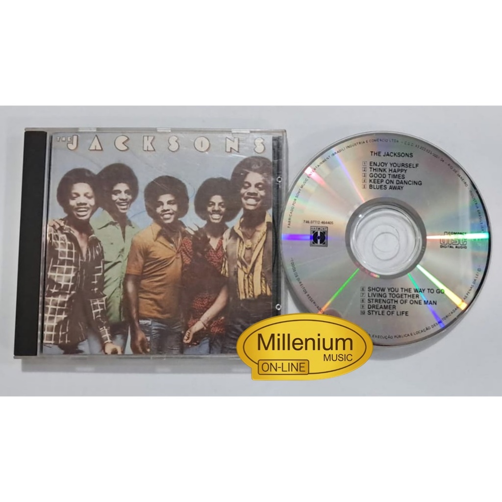 CD The Jacksons Enjoy Yourself 1976 Original Gravadora Colecionador Ótimo Estado