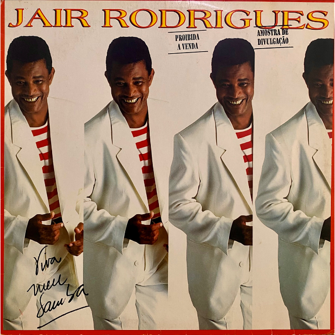 Lp Jair Rodrigues - Viva Meu Samba + Encarte