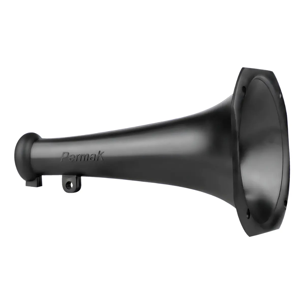 Corneta Cone  Plástica Longa Permak LC 14-25 PRETO/CINZA